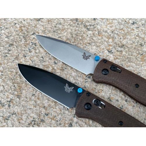 Benchmade 535 Linen Handle Folding Knife