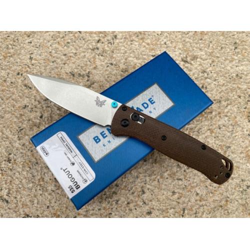 Benchmade 535 Linen Handle Folding Knife