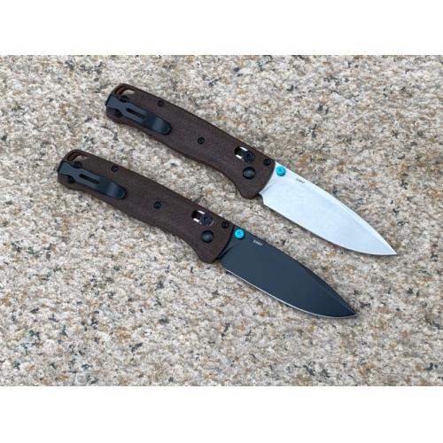 Benchmade 535 Linen Handle Folding Knife