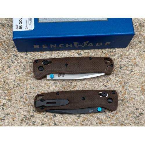 Benchmade 535 Linen Handle Folding Knife