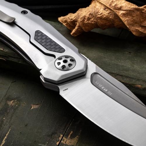 Kershaw 5510 Steel Handle Folding Knife