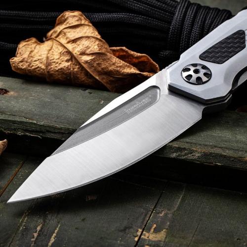 Kershaw 5510 Steel Handle Folding Knife