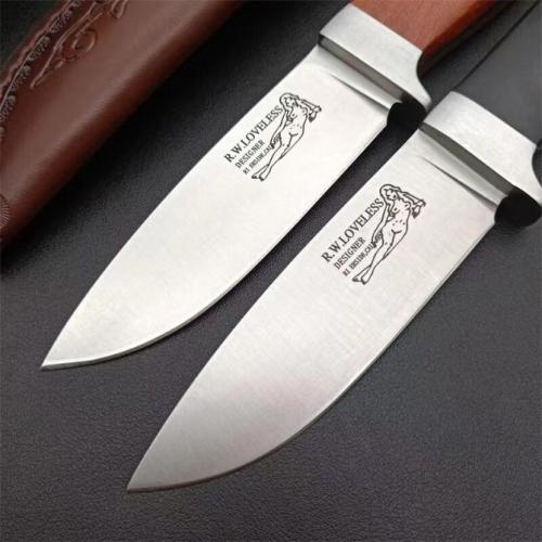 R.W. Loveless Naked Lady Fixed Blade Knife