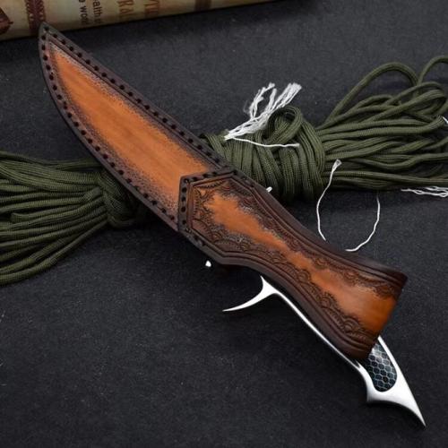 M390 Powder Steel Shark Hunting Knife