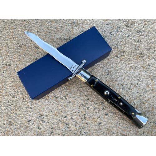New 11-Inch Italian Mafia Stiletto Knife with Tail Lock