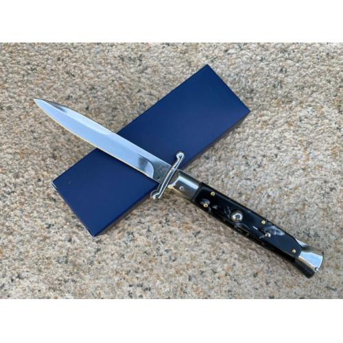 New 11-Inch Italian Mafia Stiletto Knife with Tail Lock