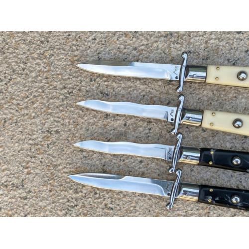 New 11-Inch Italian Mafia Stiletto Knife with Tail Lock
