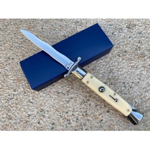 New 11-Inch Italian Mafia Stiletto Knife with Tail Lock