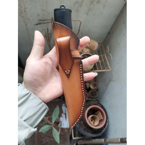 Handcrafted Damascus Hunting Knife – Embody the Samurai Spirit