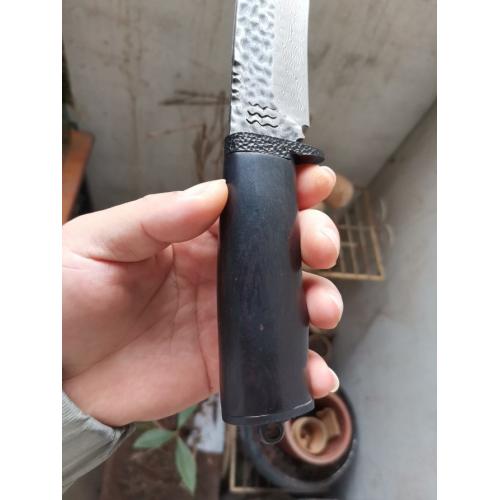 Handcrafted Damascus Hunting Knife – Embody the Samurai Spirit