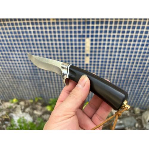 Introducing the New Black Bear Damascus Fixed Blade Knife.