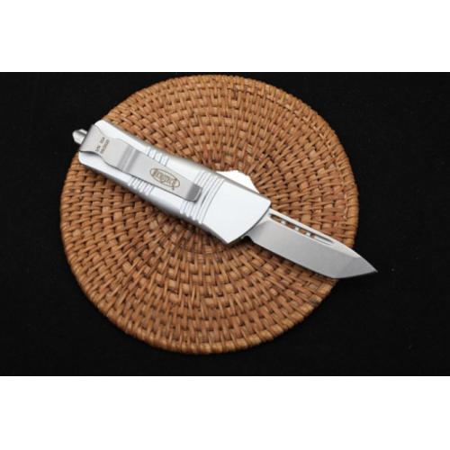 Microtech Mini Troodon OTF - White Plain Edge