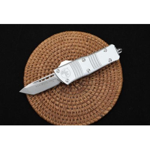 Microtech Mini Troodon OTF - White Plain Edge