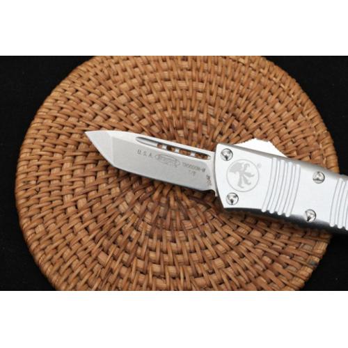 Microtech Mini Troodon OTF - White Plain Edge