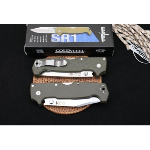 Cold Steel 62L SR1 Folding Knife with G10 Handle