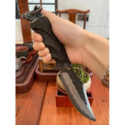 Introducing the Upgraded 2022 BlackGoat Damascus Hunting Knife