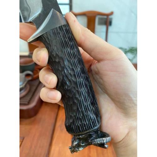 Introducing the Upgraded 2022 BlackGoat Damascus Hunting Knife