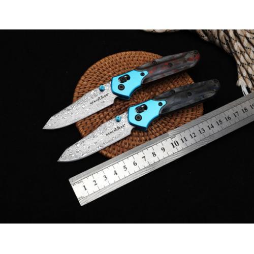 Benchmade Butterfly 945-221 Damascus Folding Knife