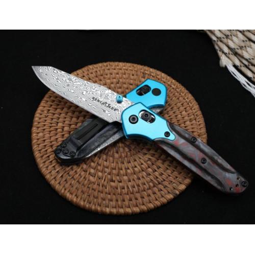 Benchmade Butterfly 945-221 Damascus Folding Knife