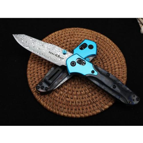 Benchmade Butterfly 945-221 Damascus Folding Knife