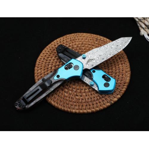 Benchmade Butterfly 945-221 Damascus Folding Knife