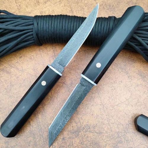 Damascus Night King Knife with...