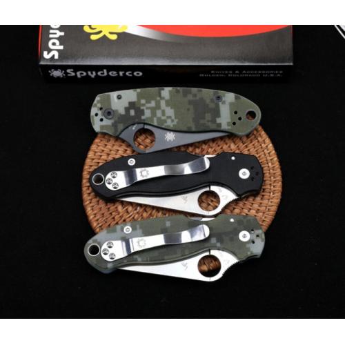 Spyderco C223 Folding Knife with G10 Handle