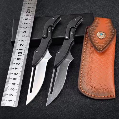 Leech D2 Steel Folding Knife