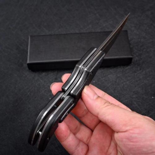 Leech D2 Steel Folding Knife