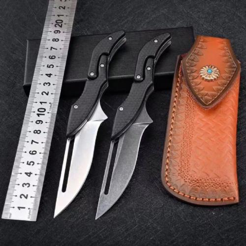Leech D2 Steel Folding Knife