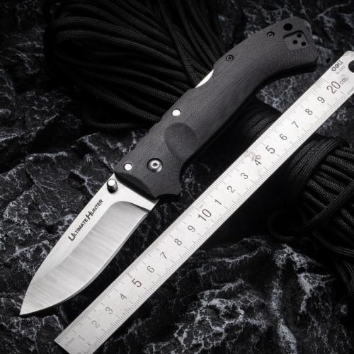 Cold Steel Ultimate Hunter Folding Knife with G10 Upgrade