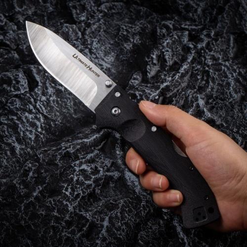 Cold Steel Ultimate Hunter Folding Knife with G10 Upgrade