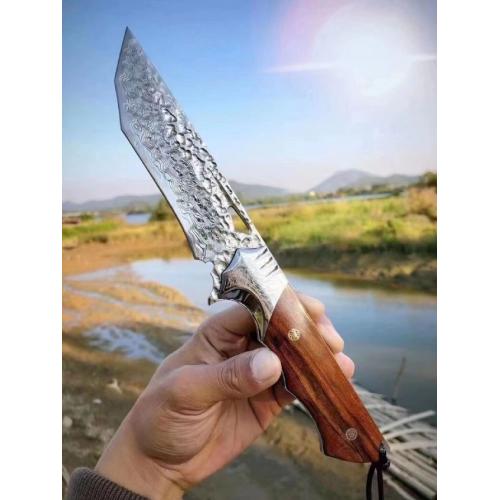 Tianyi Damascus Steel Tactical Knife