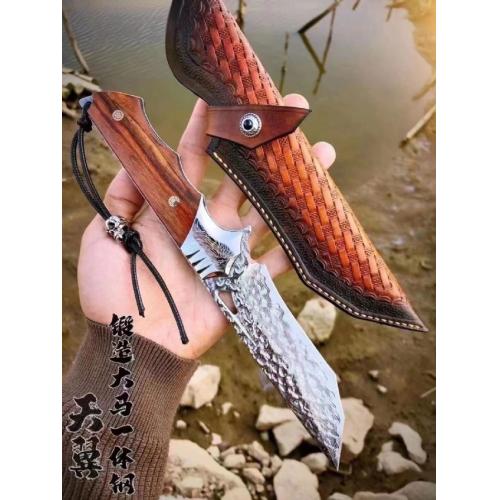 Tianyi Damascus Steel Tactical Knife