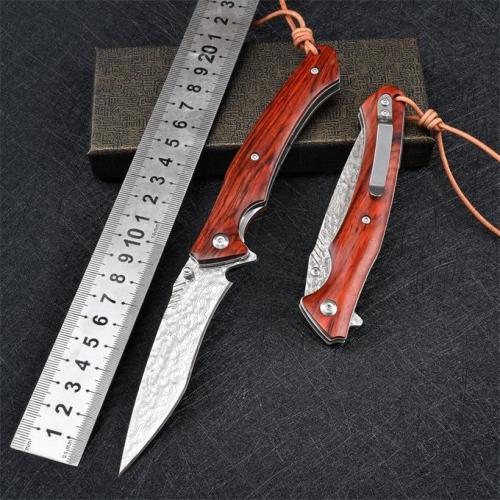 VG10 Damascus Sniper Folding Knife