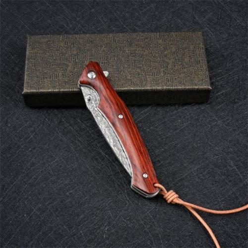 VG10 Damascus Sniper Folding Knife