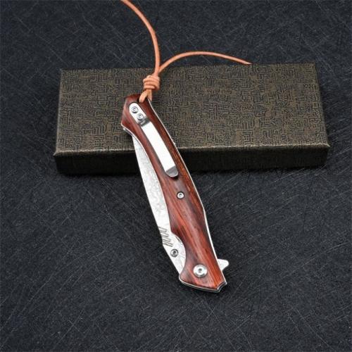 VG10 Damascus Sniper Folding Knife