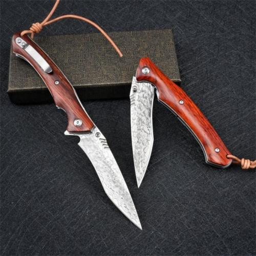VG10 Damascus Sniper Folding Knife
