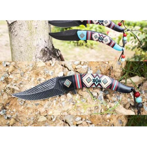 Leaf Feather Folding Knife: Precision Meets Elegance