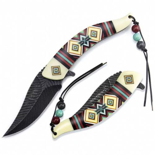 Leaf Feather Folding Knife: Precision Meets Elegance