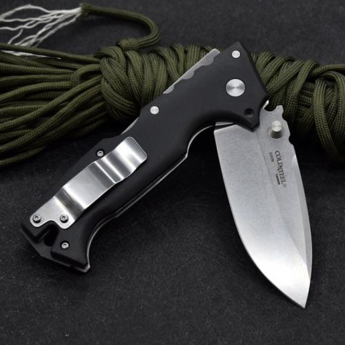 Cold Steel AD-10 Folding Knife with G10 Handle