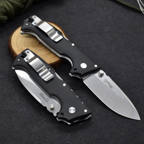 Cold Steel AD-10 Folding Knife with G10 Handle
