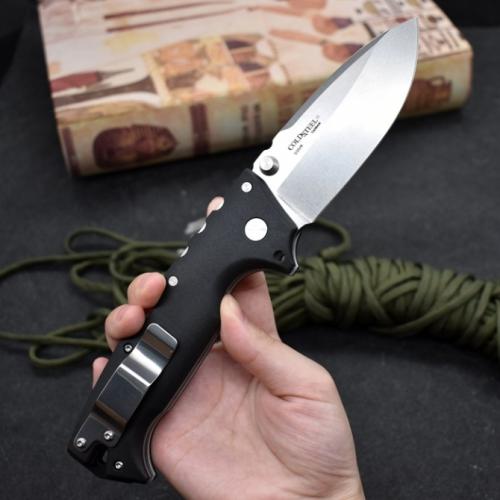 Cold Steel AD-10 Folding Knife with G10 Handle
