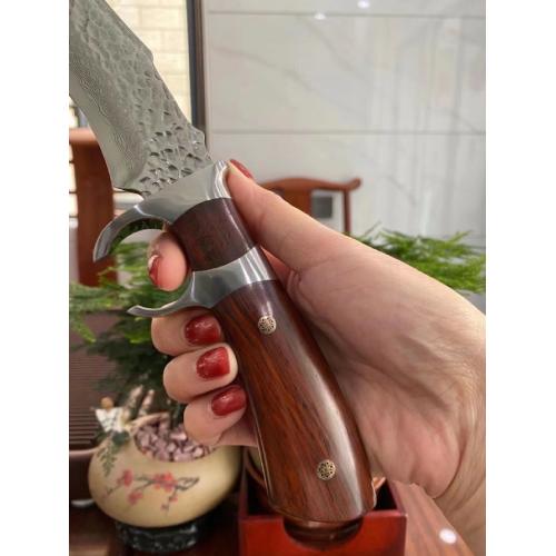 Introducing the 2020 Damascus Climber Full-Tang Fixed Blade Knife.