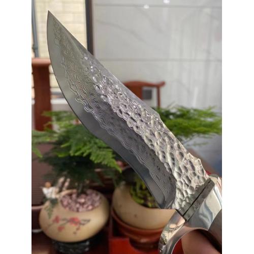 Introducing the 2020 Damascus Climber Full-Tang Fixed Blade Knife.