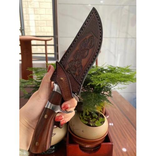 Introducing the 2020 Damascus Climber Full-Tang Fixed Blade Knife.