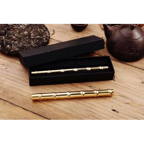 Introducing Our New Arrival: The Premium Damascus Brass Tea Knife (Sharpened)