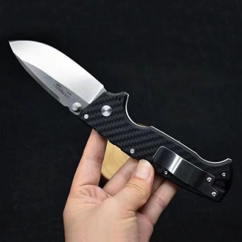 Cold Steel AD-10 with Carbon Fiber Pattern Handle