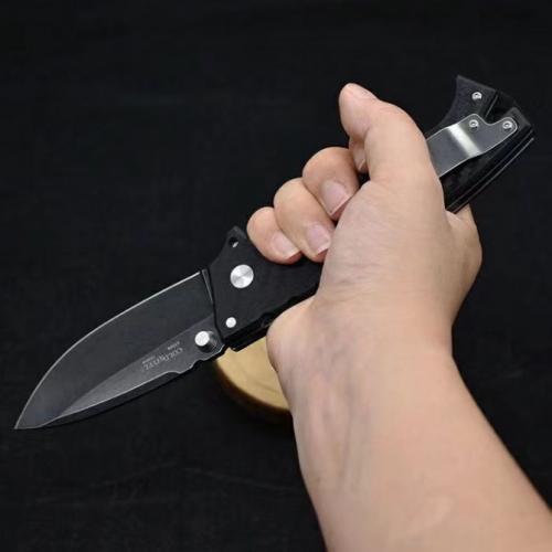 Cold Steel AD-10 with Carbon Fiber Pattern Handle