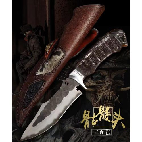 Black Knight Handmade Japanese Steel Knife